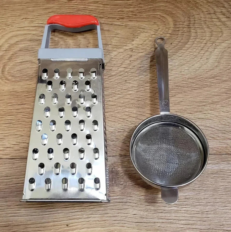 Kitchen Grater Strainer Set